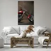 Bild auf Leinwand - Leinwandbild - Einteilig - Motorrad Produktbild-Vorschau 6