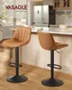 VASAGLE Barstuhl 2er Set, Küchenhocker, 88-108 cm Produktbild-Vorschau 2