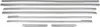 Baguettes de vitres pour Mercedes Vito W447 2014-2025 Voir les images du produit 7