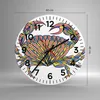 Wanduhr - Rund - Glasuhr - Lebensmittel Abbildung Natur Produktbild-Vorschau 3