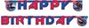 Procos Spiderman - 1 Happy Birthday Banner Produktbild-Vorschau 1