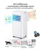 JUNG LIFEAIR Mobile Klimaanlage 9000 BTU / 2,6KW, 3in1 Produktbild-Vorschau 9