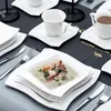 Serviesset – 6 Personen – 30-teilig – Weiß Keramik – Diner- Produktbild-Vorschau 5