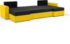 A sectional sofa with a U-shape configuration, presented against a white background. Produktbild-Vorschau