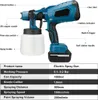 1000ml Akku Farbsprühsystem ,Elektro Farbsprühgerät, Produktbild-Vorschau 6