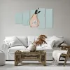Bild auf Leinwand - Leinwandbild - 5 Teile - Birne Bild Produktbild-Vorschau 6