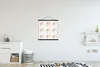 MuchoWow® Textilposter Blumen - Bohème - Weiß 60x60 cm mit Produktbild-Vorschau 2