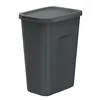 Odpadkový koš COMPACTA Q FLAP PLUS recyklovaný černý, objem Voir les images du produit 2