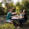 Relaxdays Bierbank 2er Set, faltbare Partybank für Terrasse Produktbild-Vorschau 3