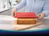 Silikonbackform Kastenform, 21x8,5x6 cm, rot Produktbild-Vorschau 3