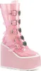 SWING-230C Damen Boots von DemoniaCult, Rosa Transparent , Produktbild-Vorschau 1