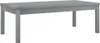 Couchtisch 100x50x33 cm Grau Massivholz Akazie Produktbild-Vorschau 1
