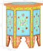 vidaXL Beistelltisch Handbemalt Mehrfarbig 38x33x42cm Mango Produktbild-Vorschau 2