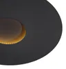 Moderne Deckenleuchte Schwarz 40cm inkl  LED 3 Stufen Produktbild-Vorschau 2