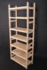 Holzregal Standregal Modulares Regal Stapelbar Kellerregal Produktbild-Vorschau 6