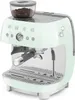 SMEG EGF03PGEU Espressomaschine mit Mahlwerk pastellgrün Produktbild-Vorschau 3