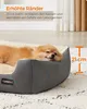 FEANDREA Hundebett, Hundekorb mit Wendekissen, 85 x 65 x 21 Produktbild-Vorschau 3