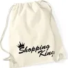 Huuraa Turnbeutel Shopping King Krone 12 Liter Natural Produktbild-Vorschau 1