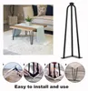Solidchoice - Juego de 4 patas para muebles, patas tipo Vista previa de la imagen del producto 4