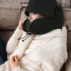 Reisekissen Memory Foam,Reisekissen mit Haube,Bequemes Produktbild-Vorschau 7