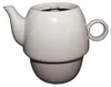 007, Tea for One Teekanne beige, Teetasse + Deckel mint Produktbild-Vorschau 4