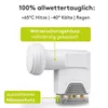 Goobay 67271 LNB Universal Quattro, blanc-gris - LNB SAT Voir les images du produit 11