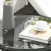 Outsunny Ratten Beistelltisch, Runder Bistrotisch Produktbild-Vorschau 9