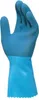 A blue glove is shown against a white background. Produktbild-Vorschau