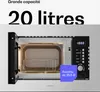 Klarstein Verosteel Micro Onde Encastrable avec Grill – Voir les images du produit 4