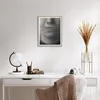 Gerahmtes Poster - Rahmen in heller Eiche - Symbol Mund Produktbild-Vorschau 6