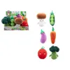 SOFTLINGS Food Plüsch SALAD & VEGETABLES 1, Aubergine, 16 Produktbild-Vorschau 2