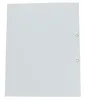 Berichtsmappe Chromolux weiß 100erPack 2fachgeöst silberne Produktbild-Vorschau 2
