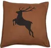 Kissenhülle Hirsch Farbe Braun 50x50cm von David Produktbild-Vorschau 1