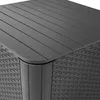 Keter Table d'appoint de jardin Luzon aspect rotin Plat Voir les images du produit 19