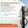 Stojak ścienny do Easee - metalowy słupek montażowy na 1 Podgląd zdjęcia produktu 5