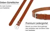 Ledergürtel  GERMANY, 3 cm breit, Gürtel für Damen und Produktbild-Vorschau 5