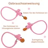 Fahrradschlösser,Puppy-Biscuit-Kabelschloss,Kinderfahrrad Produktbild-Vorschau 4