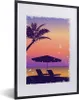 MuchoWow® MuchoWow® Gerahmtes Poster Strandkorb - Produktbild-Vorschau 1