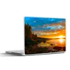 MuchoWow® Laptop Aufkleber Sticker Cover Sonne - Landschaft Produktbild-Vorschau 1