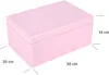 Creative Deco Große Rosa Holzkiste mit Deckel | 30 x 20 x Produktbild-Vorschau 2