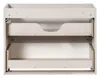 Koupelnová skříňka 80 cm kašmír matná zásuvky rýhovaná MDF Náhled obrázku produktu 5