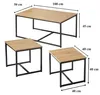 Calicosy - Set di 3 tavolini bassi componibili L100 cm - Anteprima dell’immagine prodotto 9