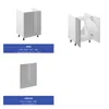 Küchenzeile 460 cm Einbauküche Küchenblock ohne E-Geräten Produktbild-Vorschau 8