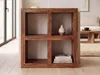 FineBuy Standregal Sheesham Massivholz 82 cm hoch 4 Böden Produktbild-Vorschau 5