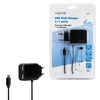 A product package for a LogiLink USB Wall Charger, with the product and its accessories displayed. Anteprima dell’immagine prodotto