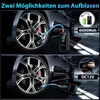Elektrische Luftpumpe 150PSI, Tragbarer Akku Kompressor 12V Produktbild-Vorschau 5