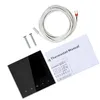 A digital thermostat, its accessories, and a manual are laid out on a white background. Náhľad obrázku produktu