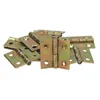 10x Scharniere gelb verzinkt 25 x 24 x1,0 mm Produktbild-Vorschau 3