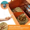 Hühnerstall Holz mit Legenest, Kotwanne und Rampe – Produktbild-Vorschau 6