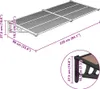 A diagram showing the dimensions of a door canopy. Anteprima dell’immagine prodotto